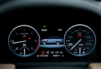 Чип-тюнинг Range Rover Vogue 5.0SC 0-100км + цифровой спидометр