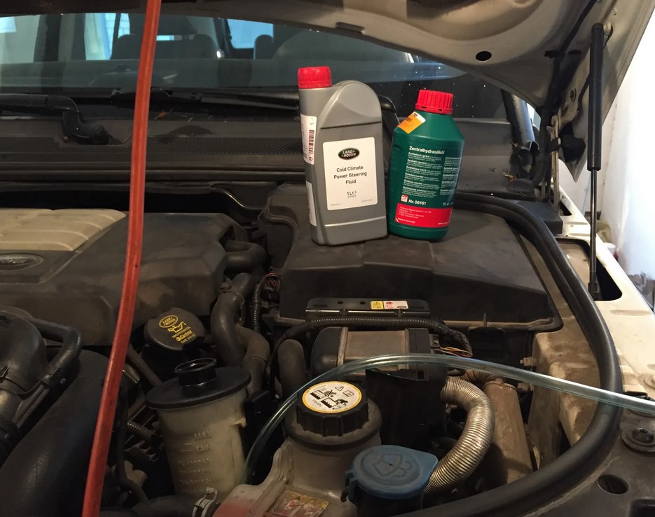 Замена тормозной жидкости Range Rover