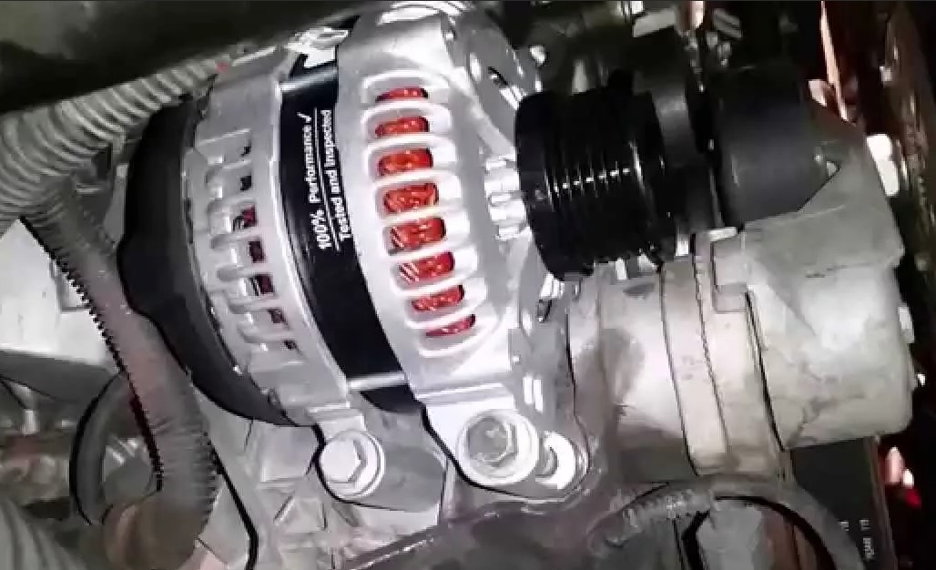 Снятие и установка генератора Range Rover Sport 2014